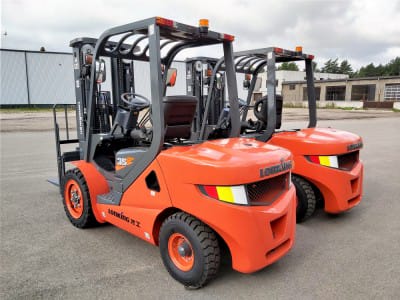 Two more diesel forklifts D3500 were delivered to SIA "Ūsi", which is one of the most demanded models.